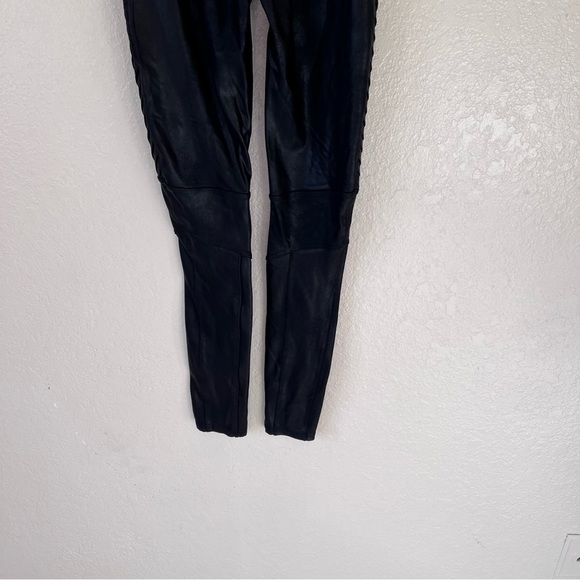 Spanx Faux Leather Moto Leggings size small - Picture 8 of 16